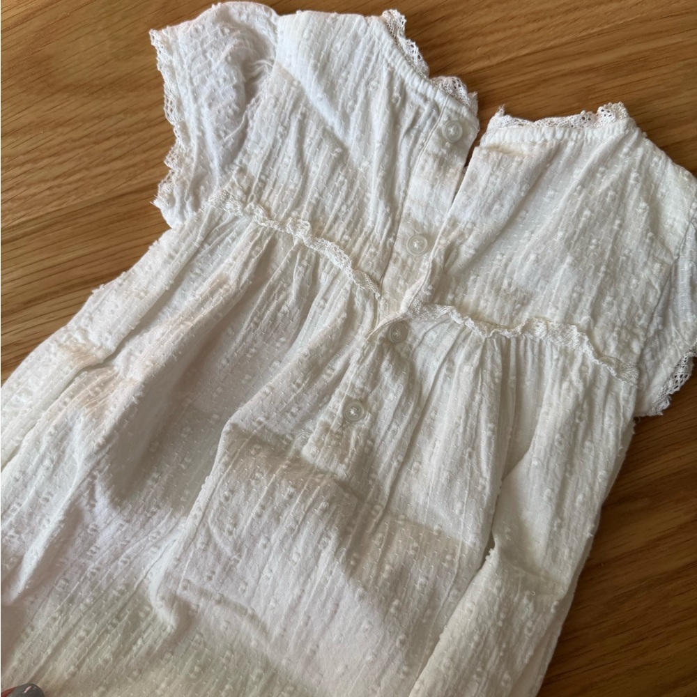 100% Cotton Bodysuit and Bonnet - Picture 2 of 4